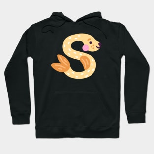 Letter S animal alphabet back to school Hoodie